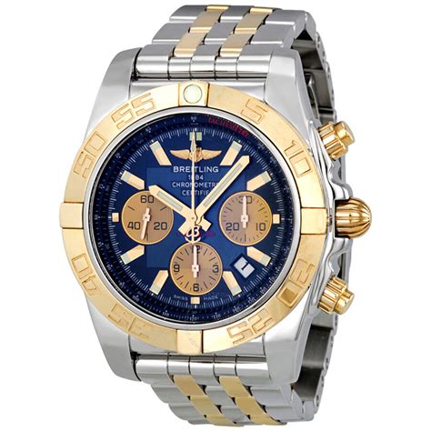 breitling chronomat 44 blue|breitling chronomat 44 gmt price.